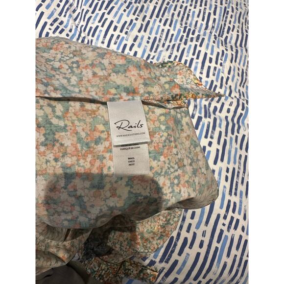 Rails Amal Floral Print Blouse NWOT Small - Picture 8 of 12